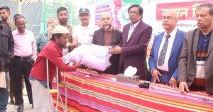 গ্রেটার সিলেট ইউকে উদ্যোগে মৌলভীবাজারে শীতার্ত মানুষের মধ্যে শীত কম্বল বিতরণ