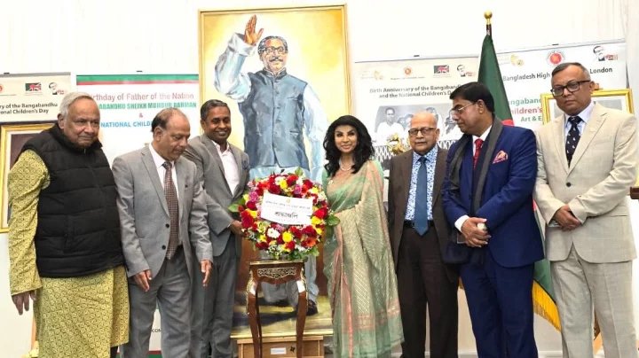 ব্রিটিশ বাংলাদেশি শিশু-কিশোরদের বঙ্গবন্ধুর আদর্শে গড়ে তোলার আহ্বান