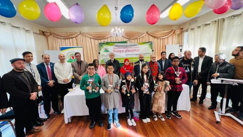 লন্ডন বাংলা স্কুলের আয়োজনে চিত্রাঙ্কন প্রতিযোগিতা অনুষ্ঠিত