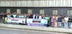 কোটাবিরোধী আন্দোলনে শিক্ষার্থীদের উপর হামলার প্রতিবাদে লন্ডনে বাংলাদেশী হাইকমিশন ঘেরাও