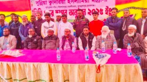 জগন্নাথপুরে ইসলামপুর গ্রামে মাদ্রাসার ভিত্তিপ্রস্তর স্থাপন, গ্রামবাসীর দীর্ঘদিনের স্বপ্ন পূরণ