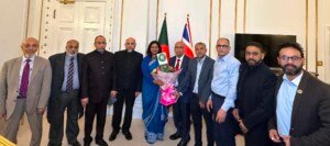 গ্রেটার সিলেট কমিউনিটি ইউকের নেতৃবৃন্দের সাথে যুক্তরাজ্যে নিযুক্ত বাংলাদেশের হাই কমিশনারের সাথে সাক্ষাৎ