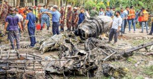 মাইলস্টোনে বিমান দুর্ঘটনায় নিহত বেড়ে ৩৩, হাসপাতালে ৫০ জন